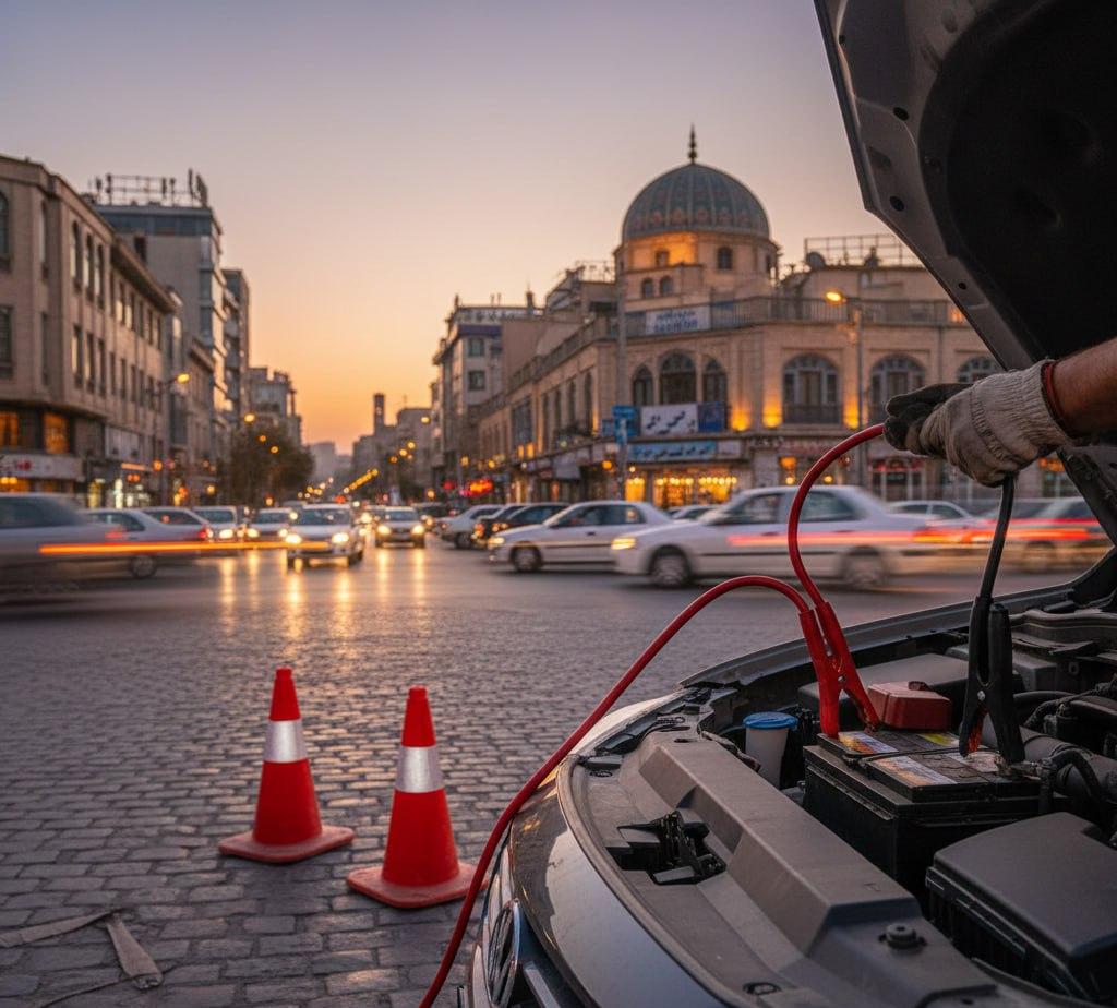 باتری به باتری رنو در ونک و میرداماد با رعایت ایمنی