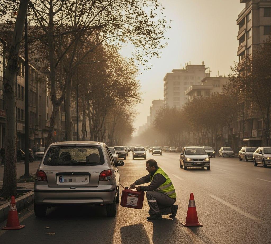 سوخت‌رسانی اضطراری رنو در تهرانپارس و حکیمیه