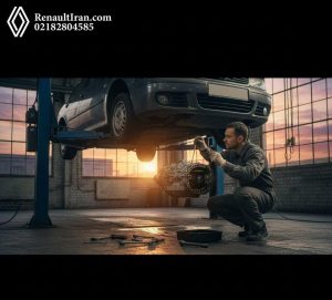 بررسی سطح و کیفیت روغن گیربکس رنو برای کاهش صدای زوزه